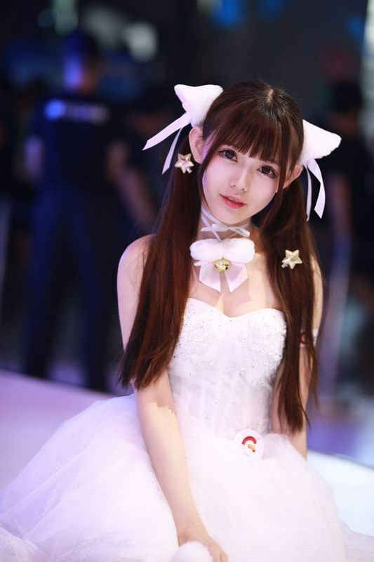 于海润ChinaJoy2017盛大游戏showgirl