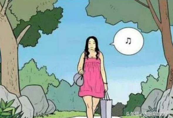 搞笑漫画：只要泡变美泉水，丑女立马变美女