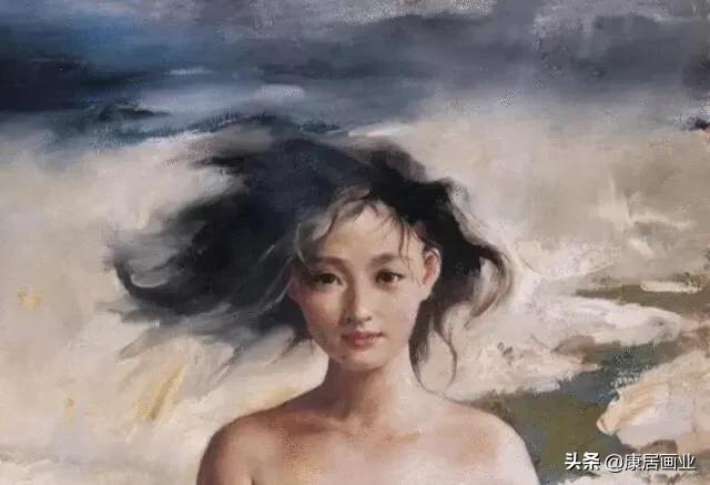 女明星 周迅 半裸人体油画曝光 原来可以这么艺术