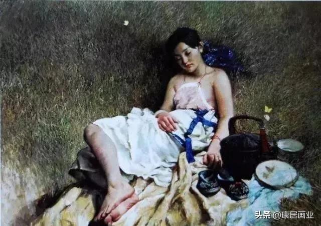 女明星 周迅 半裸人体油画曝光 原来可以这么艺术