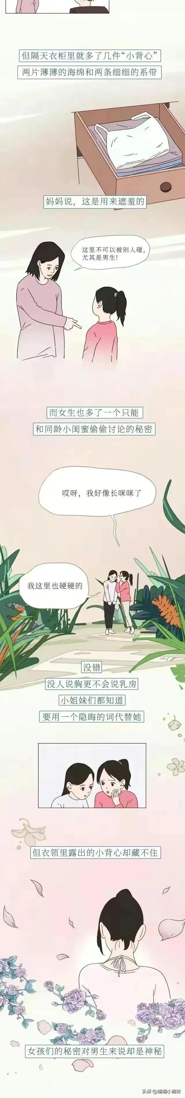 女人的胸，男生你懂多少？（漫画）